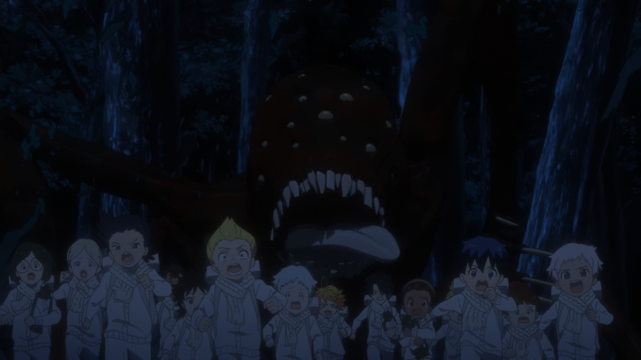 Yakusoku no Neverland 2nd Season (Yoru no Kousen)